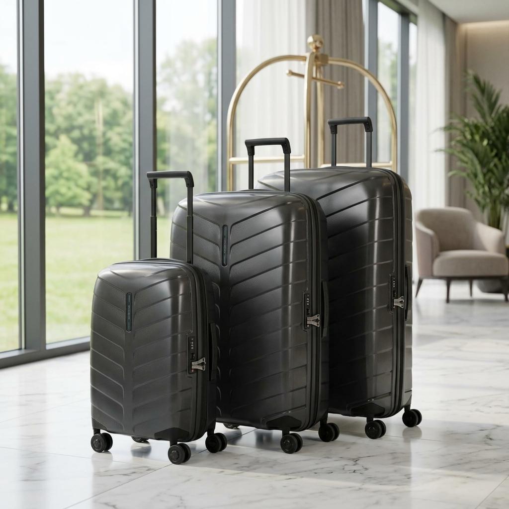 Samsonite Attrix Hardside 3-Piece Spinner Luggage Set - Anthracite