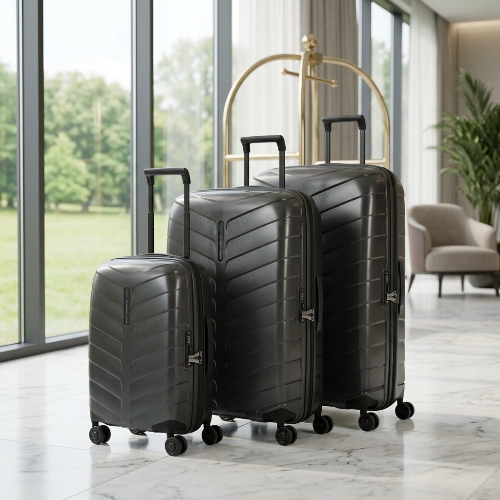 Samsonite Attrix Hardside 3-Piece Spinner Luggage Set - Anthracite