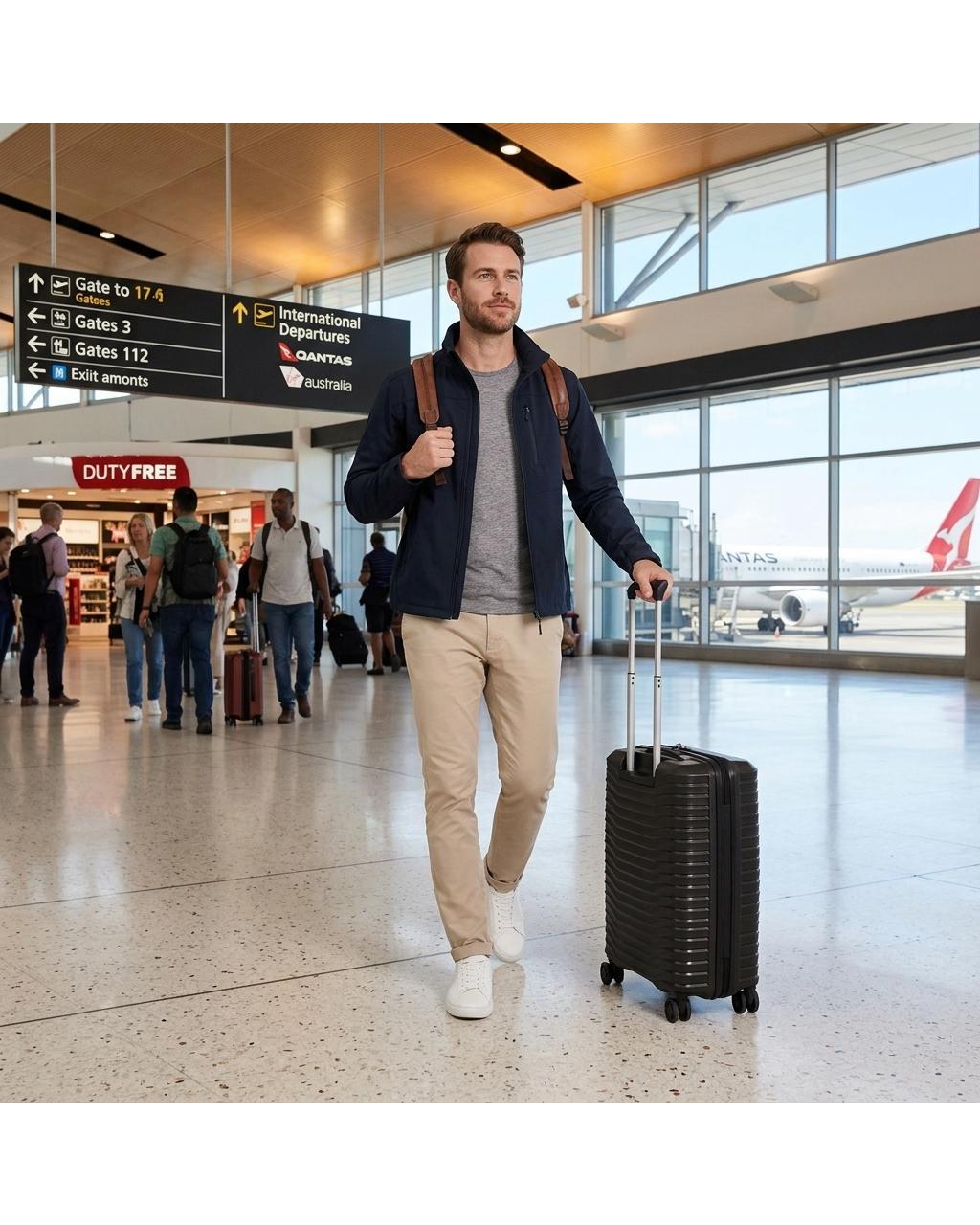 Samsonite Upscape Expandable Hardside Carry-On Spinner Suitcase - 55cm - Black-2