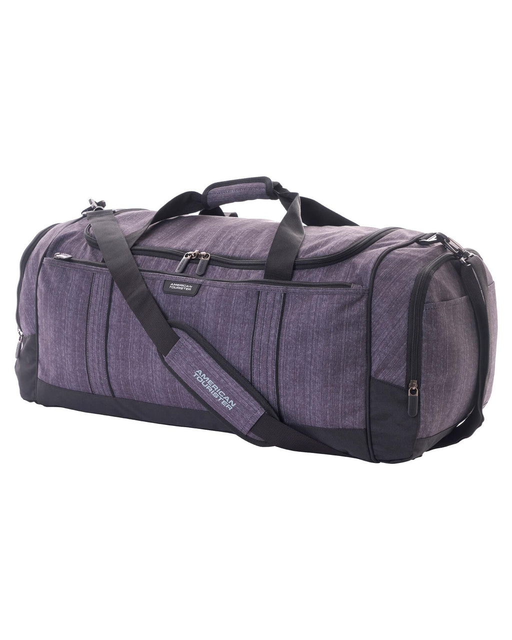 American Tourister X-Bags Travel Duffle Bag - 58L - Gun Metal Front Right Image 1