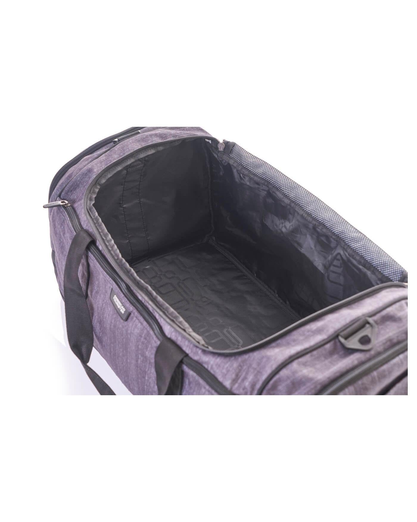 American Tourister X-Bags Travel Duffle Bag - 58L - Gun Metal Interior Image 4