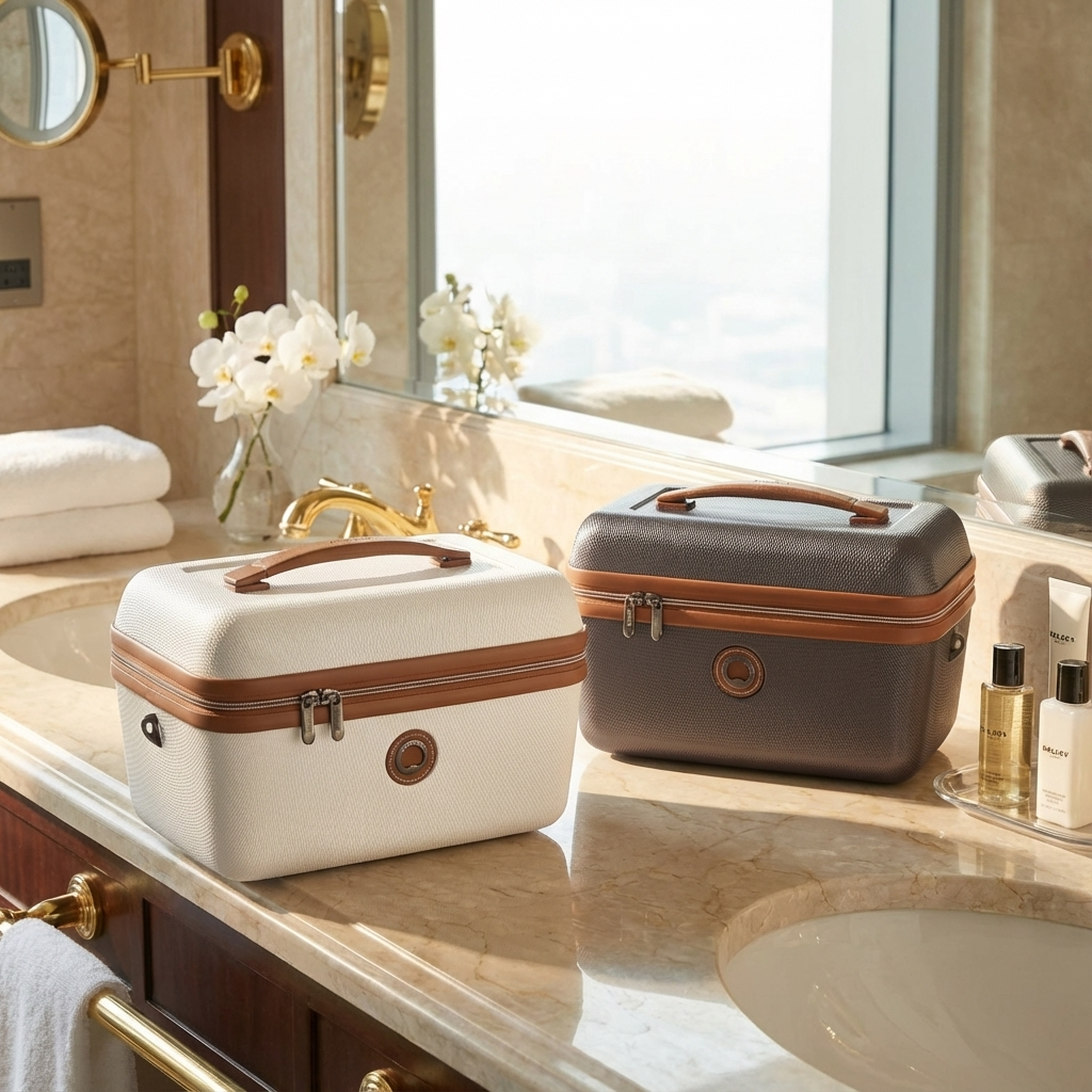 Delsey Chatelet Air 2.0 Hardside Beauty Case - 15L - Chocolate Image 9