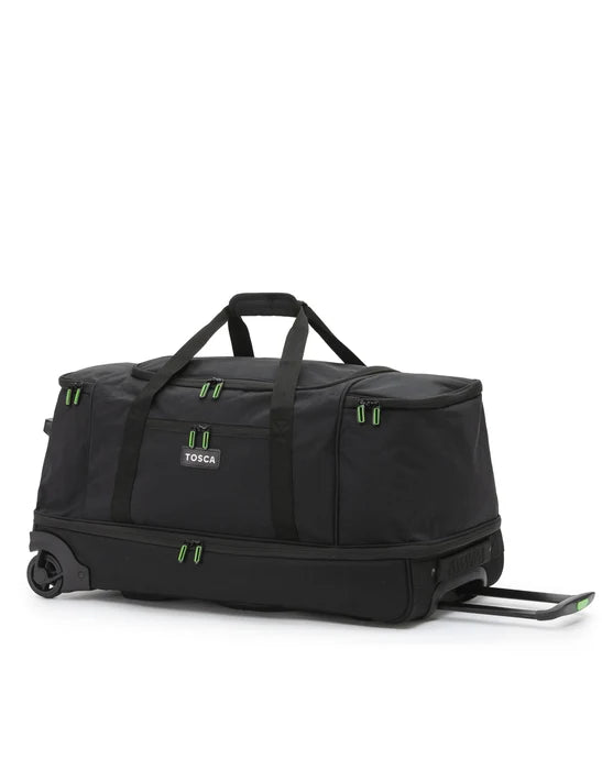 Tosca Medium 70cm Split Compartment Wheel Bag 90L - Black