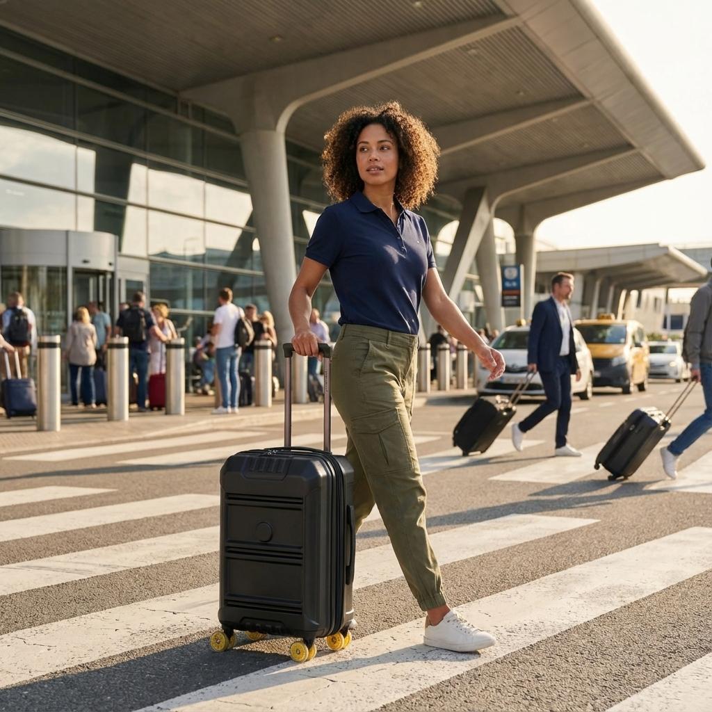 Delsey Rempart 2.0 Expandable Hardside Carry-On Spinner Suitcase - 55cm - Black Image 7