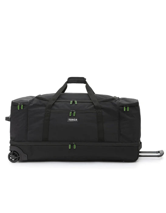 Tosca Large 85cm Split Compartment Wheel Bag 135L - Black