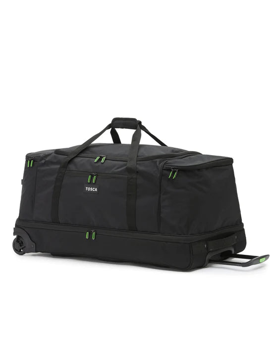 Tosca Large 85cm Split Compartment Wheel Bag 135L - Black