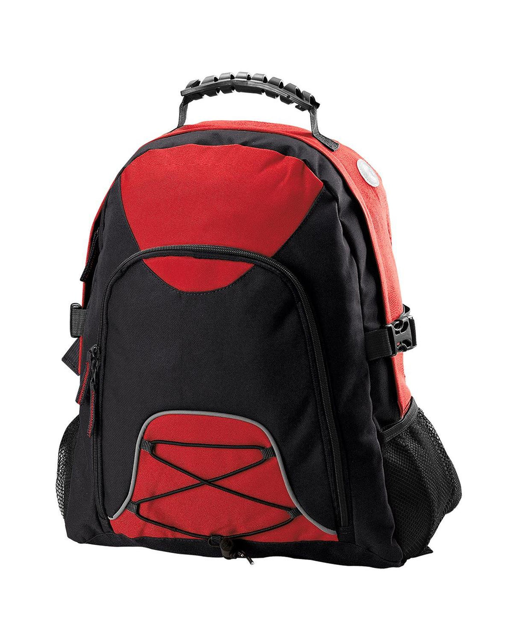 Unbranded Climber Backpack 28L Black/Red-1