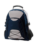 Unbranded Climber Backpack 28L Grey/Navy-1