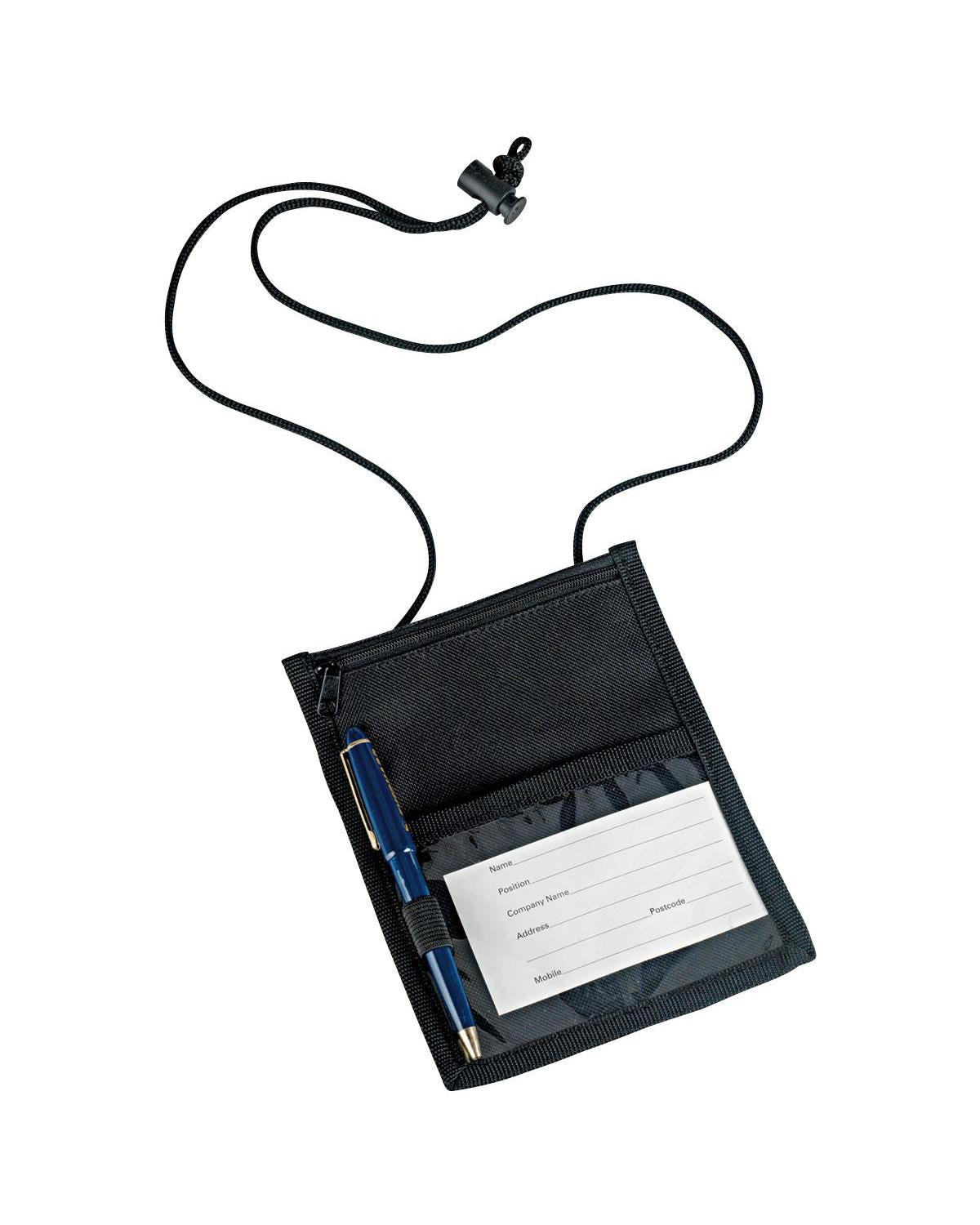 Unbranded Platform Neck Wallet Black-1