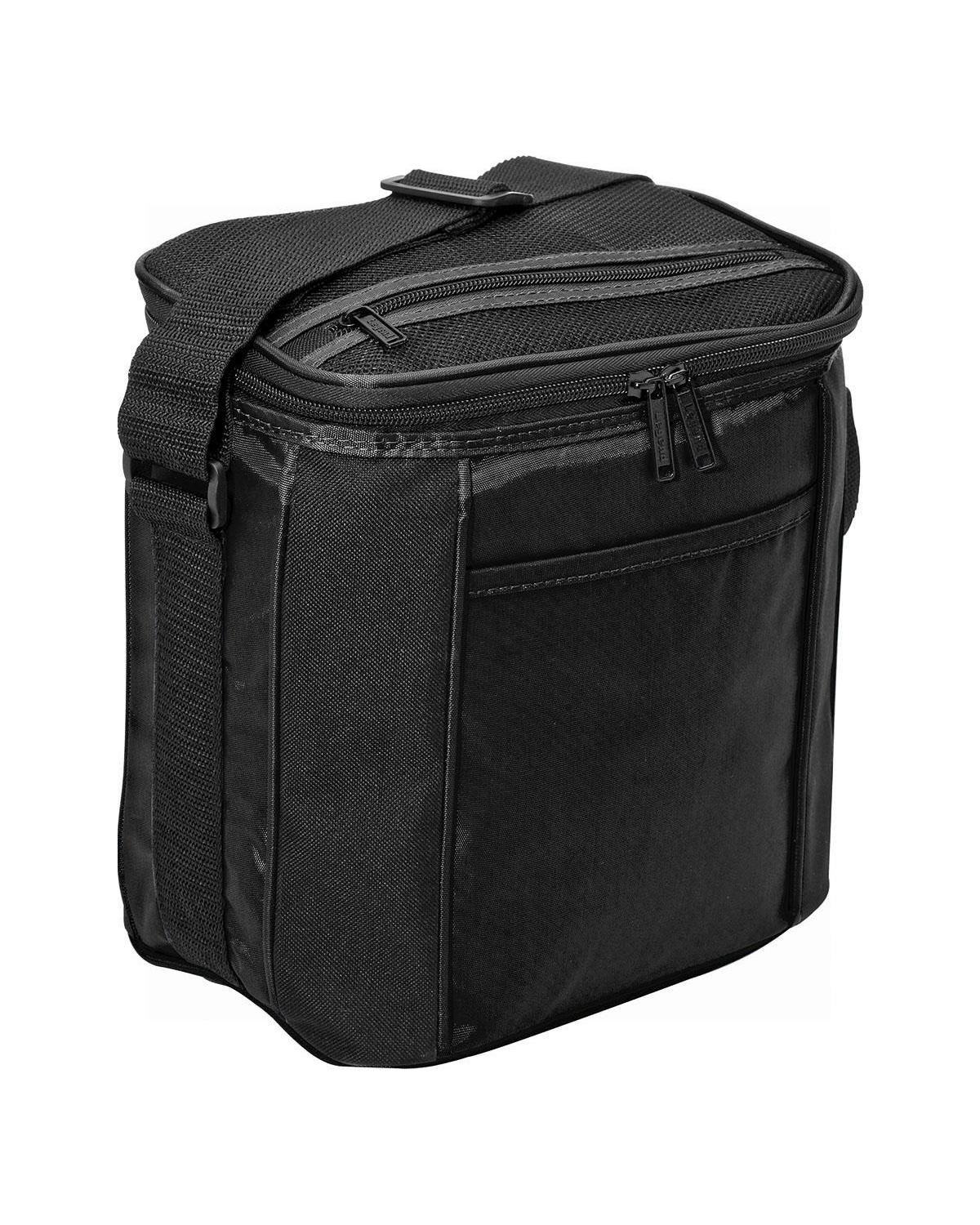 Unbranded 6 Drink Cooler 9L Black-1