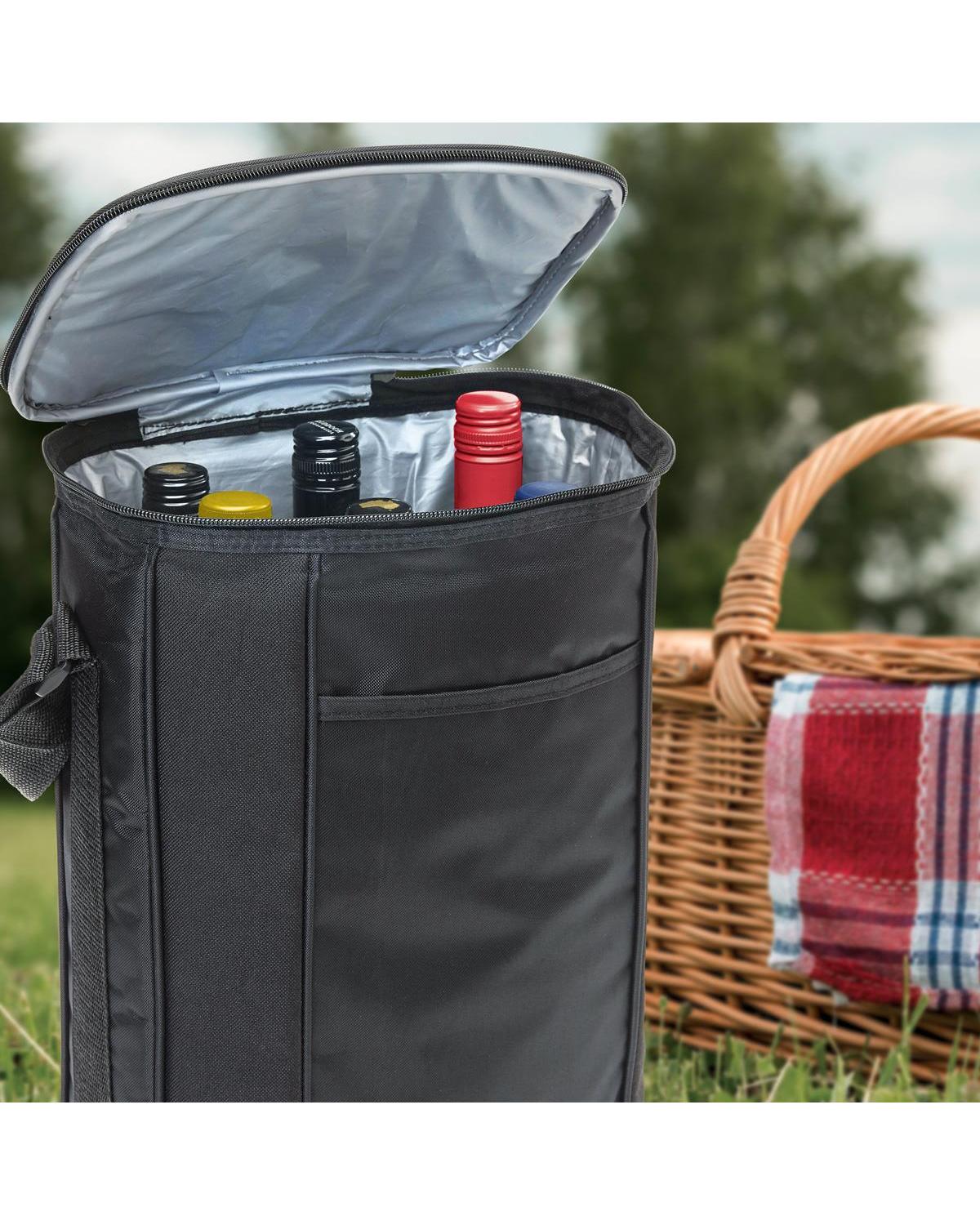 Unbranded Multi Bottle Cooler 14L Black-2
