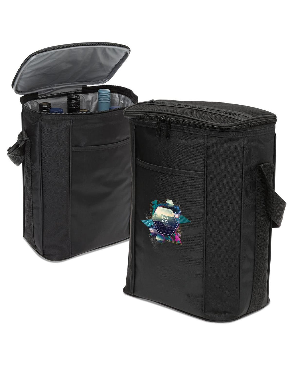 Unbranded Multi Bottle Cooler 14L Black-4