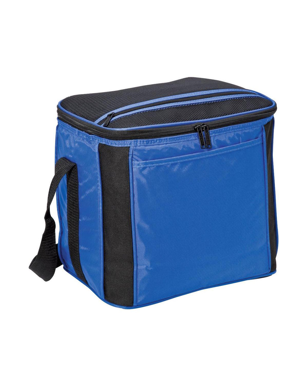 Unbranded Large Cooler Bag 17L Black/Royal-1