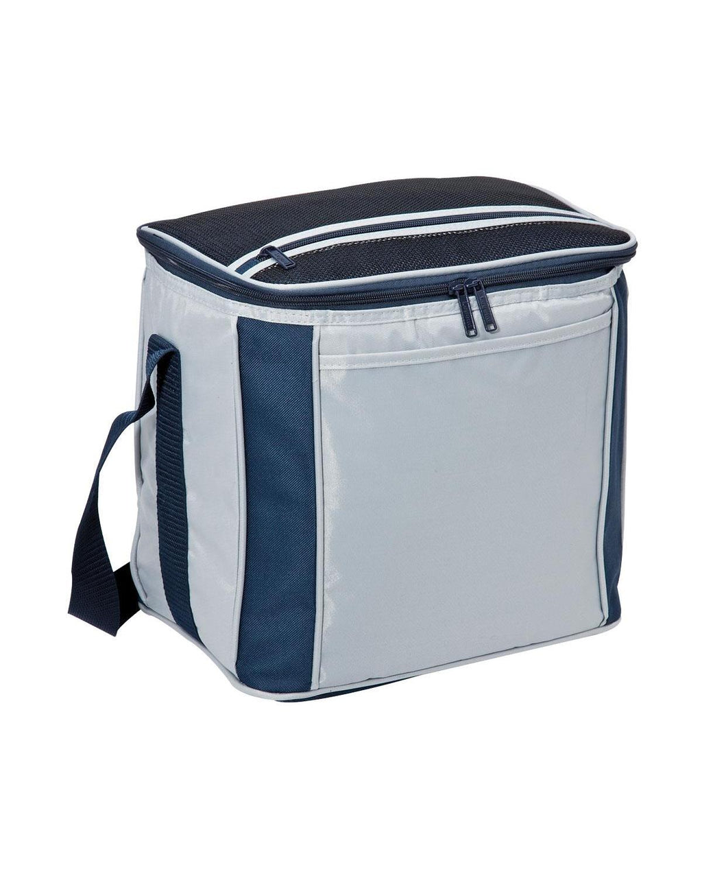 Unbranded Large Cooler Bag 17L Grey/Navy-1