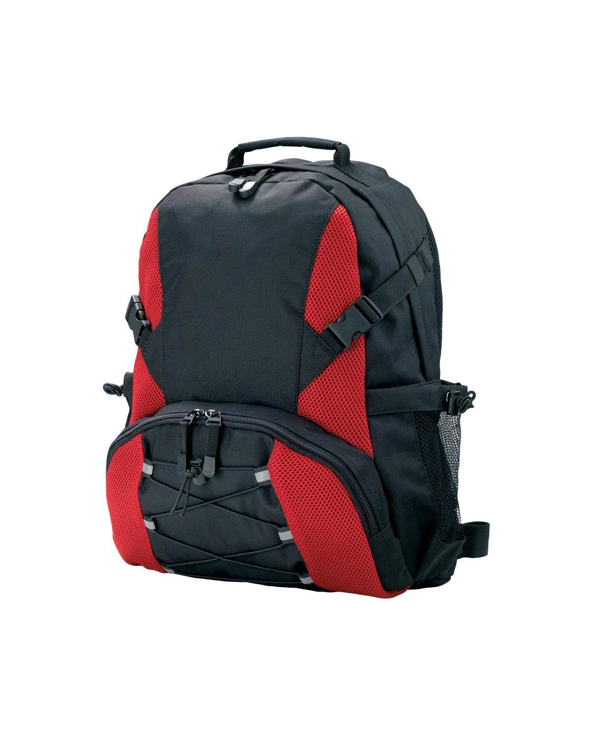Unbranded Outdoor Backpack 35L Black/Red-1
