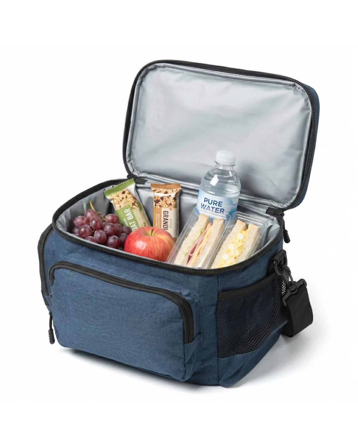 Unbranded Black Super Duty 12 - Lunch Cooler 12L Black-2