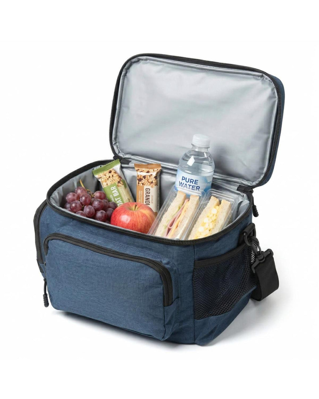 Unbranded Black Super Duty 12 - Lunch Cooler 12L Navy-2