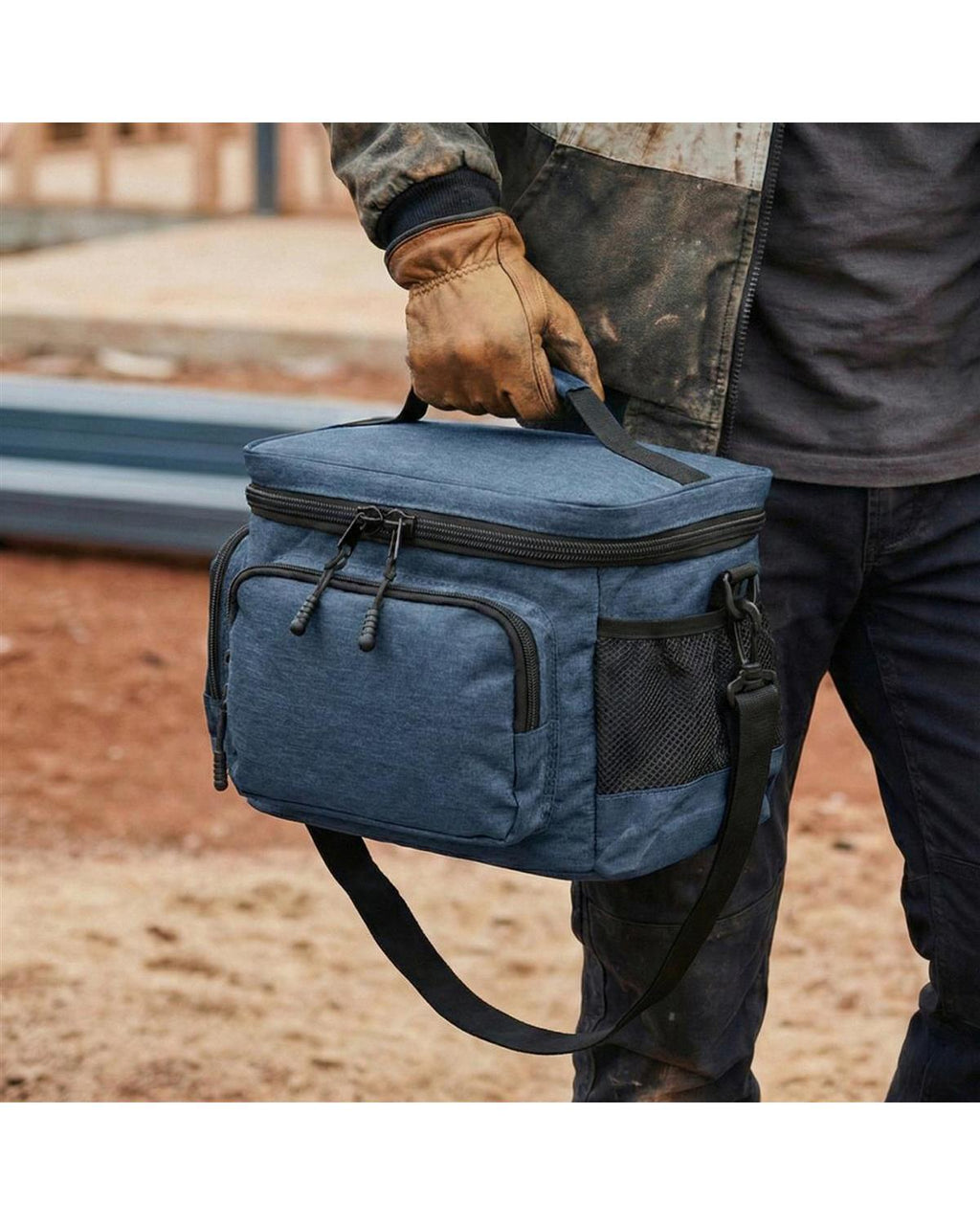 Unbranded Black Super Duty 12 - Lunch Cooler 12L Black-3