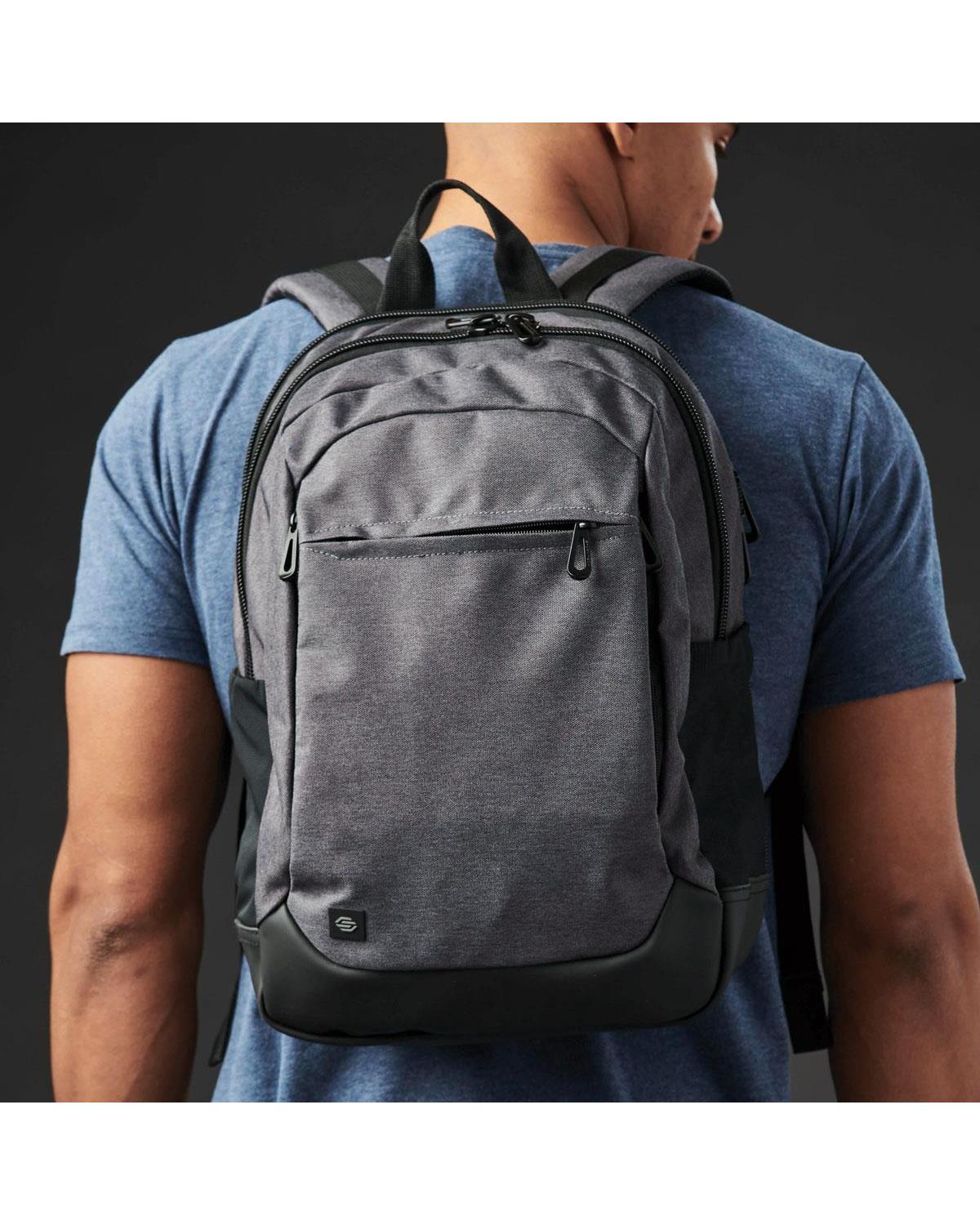 Stormtech Trinity Access Laptop Backpack 20L Black-5