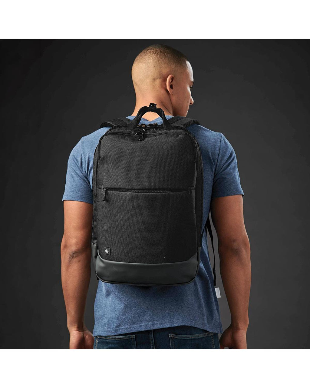 Stormtech Yaletown Commuter Laptop Backpack 22L Black-2