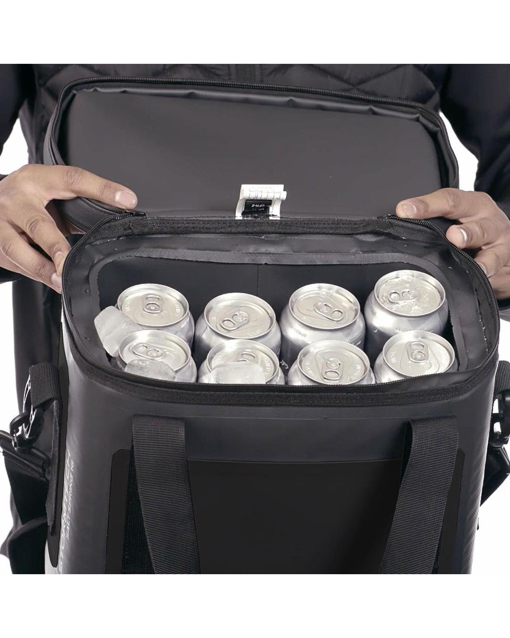 Stormtech Salt Spring Insulated Cooler Bag 15L Black/Grey-3