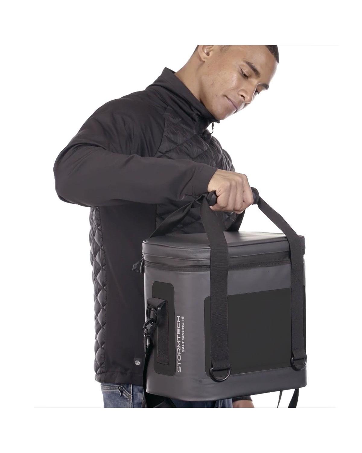 Stormtech Salt Spring Insulated Cooler Bag 15L Black/Grey-5
