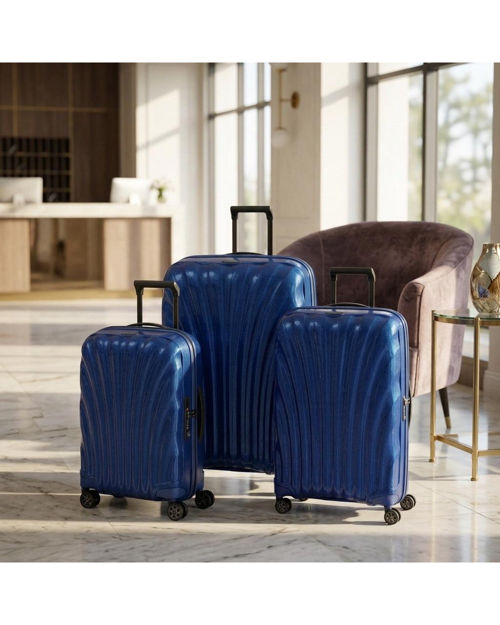 Samsonite C-Lite Hardside 3-Piece Spinner Luggage Set - Deep Blue