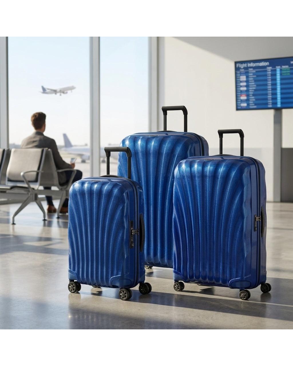 Samsonite C-Lite Hardside 3-Piece Spinner Luggage Set - Deep Blue