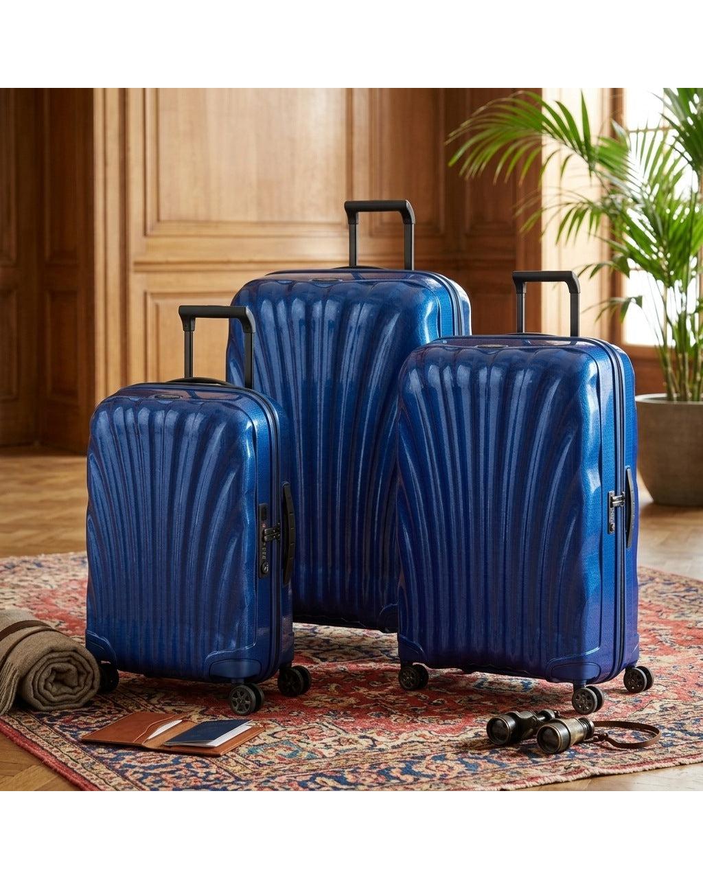 Samsonite C-Lite Hardside 3-Piece Spinner Luggage Set - Deep Blue