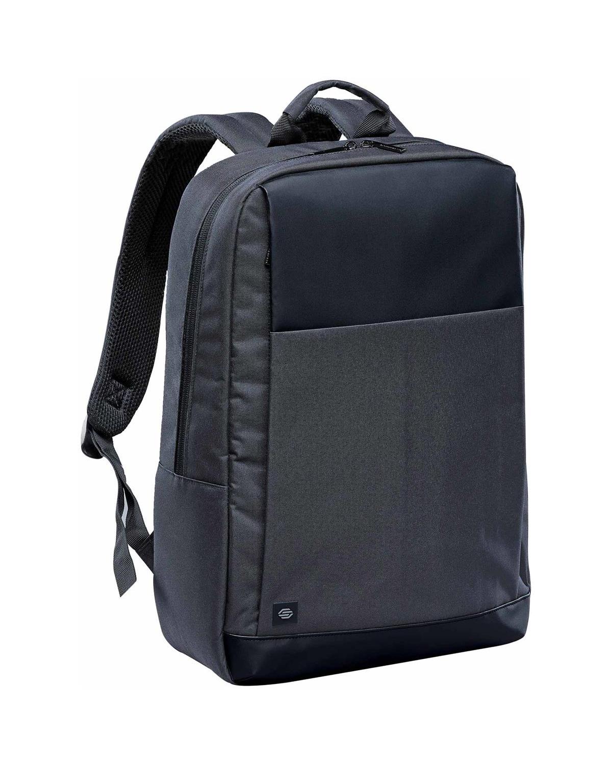 Stormtech Cupertino Commuter Laptop Backpack 16.36L Black/Grey-1