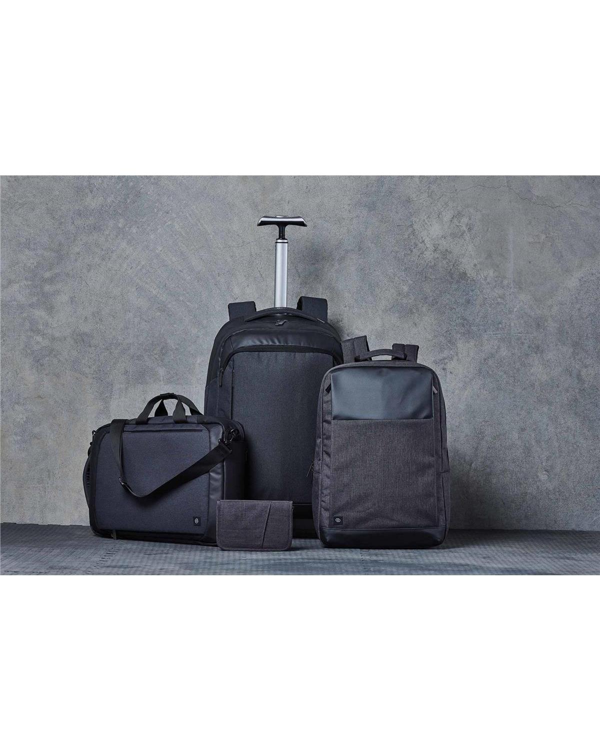 Stormtech Road Warrior Convertible Laptop Backpack 19.5L Black/Grey-2
