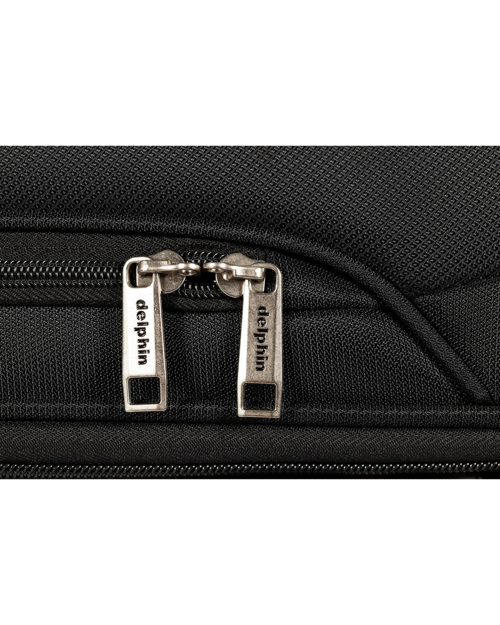 Delphin Caspian 2 Softside 3-Piece Spinner Luggage Set - Black Image 4