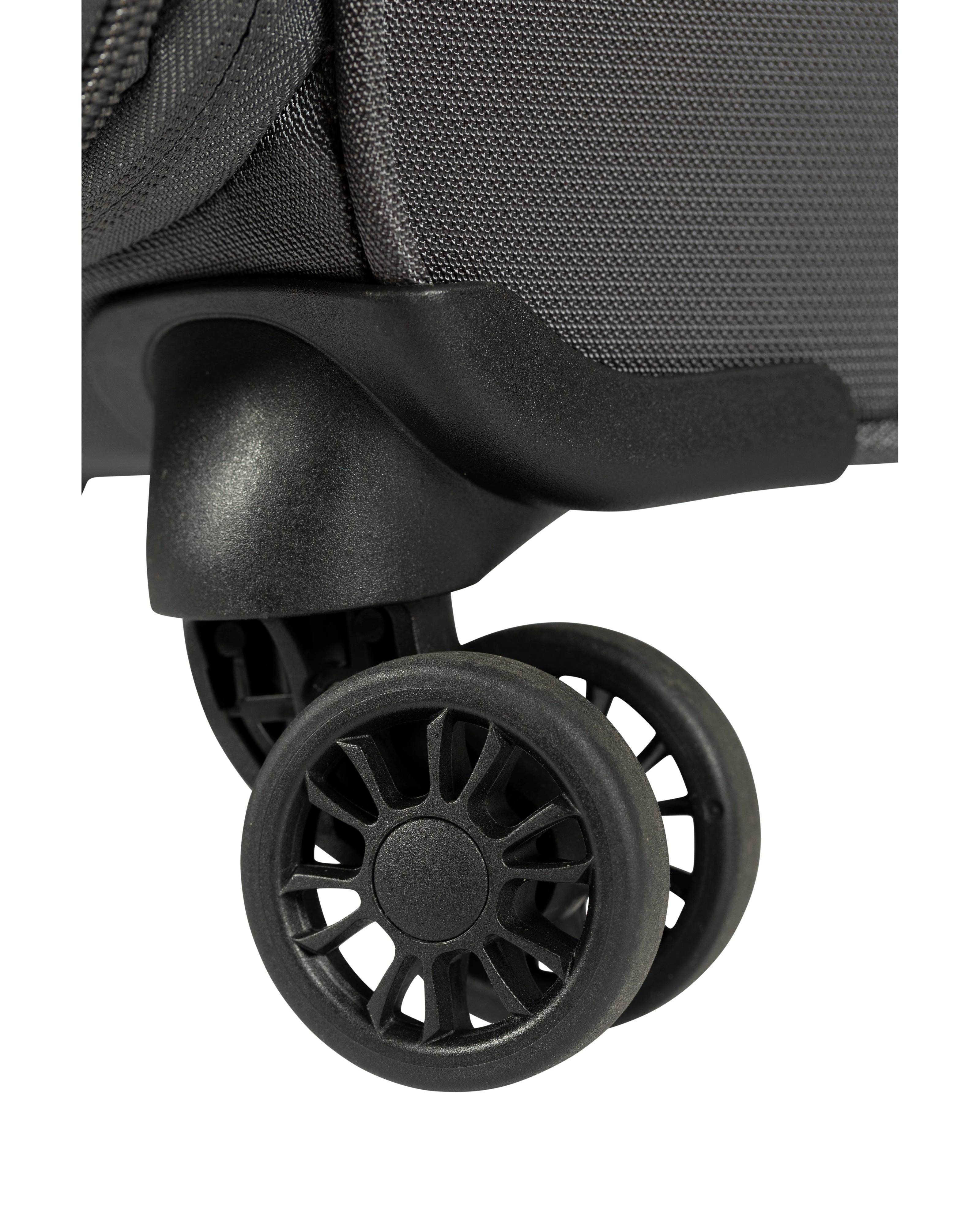 Delphin Caspian 2 Softside 3-Piece Spinner Luggage Set - Grey Image 3