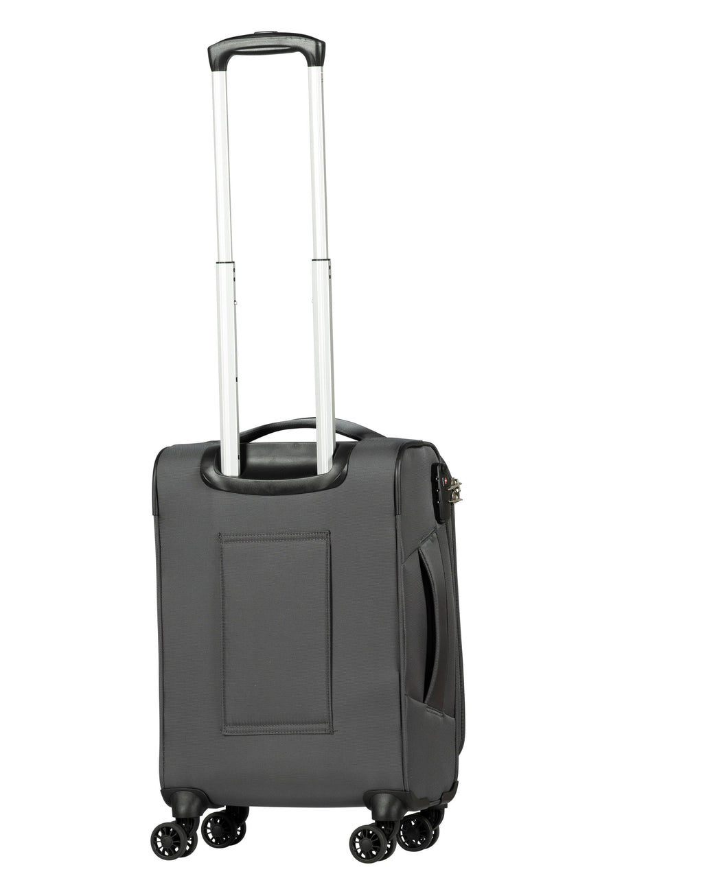 Delphin Caspian 2 Softside Carry-On Spinner Suitcase - 56cm - Grey Image 4
