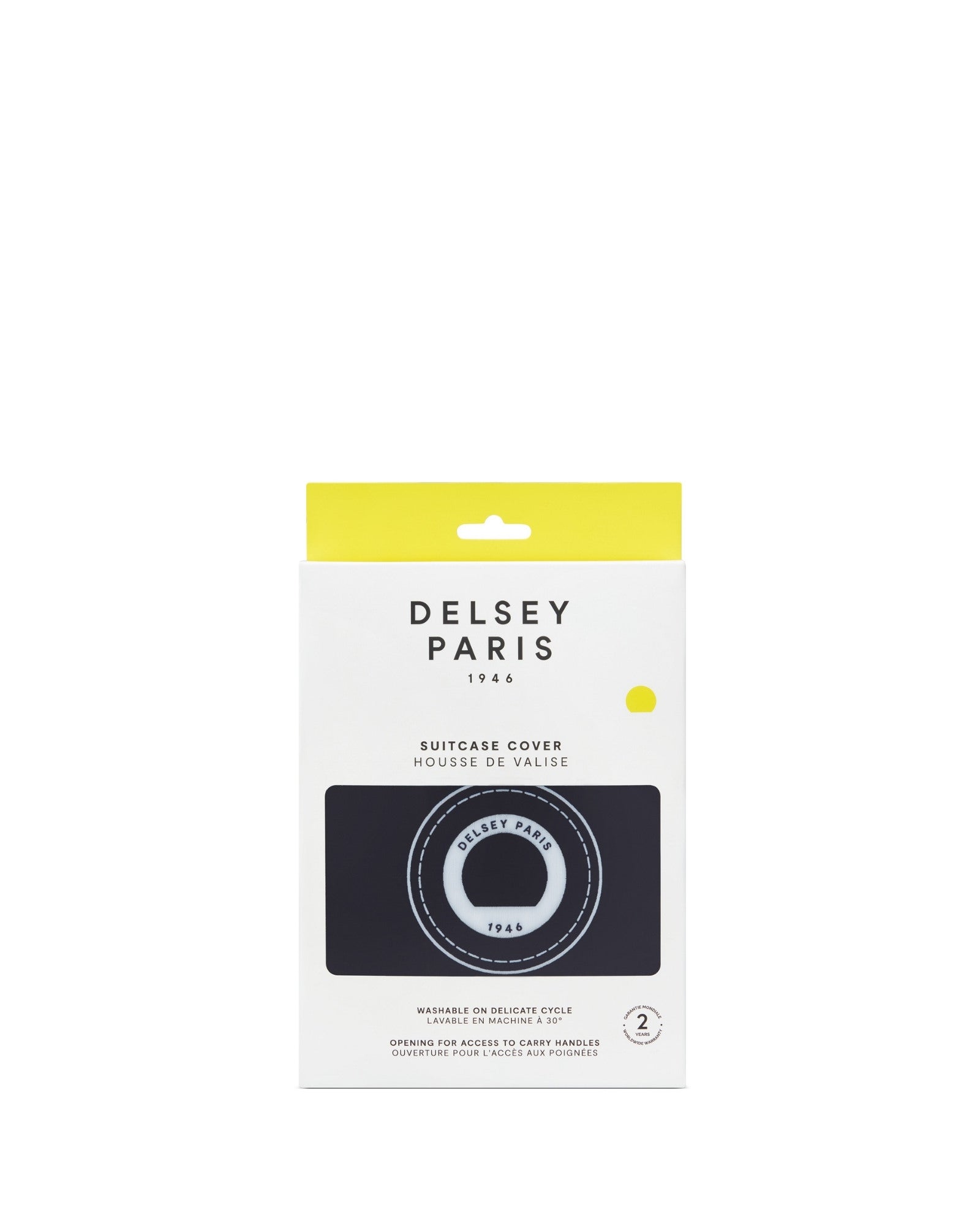 Delsey Chatelet Print Luggage Cover - Suitcase Medium - Black-4