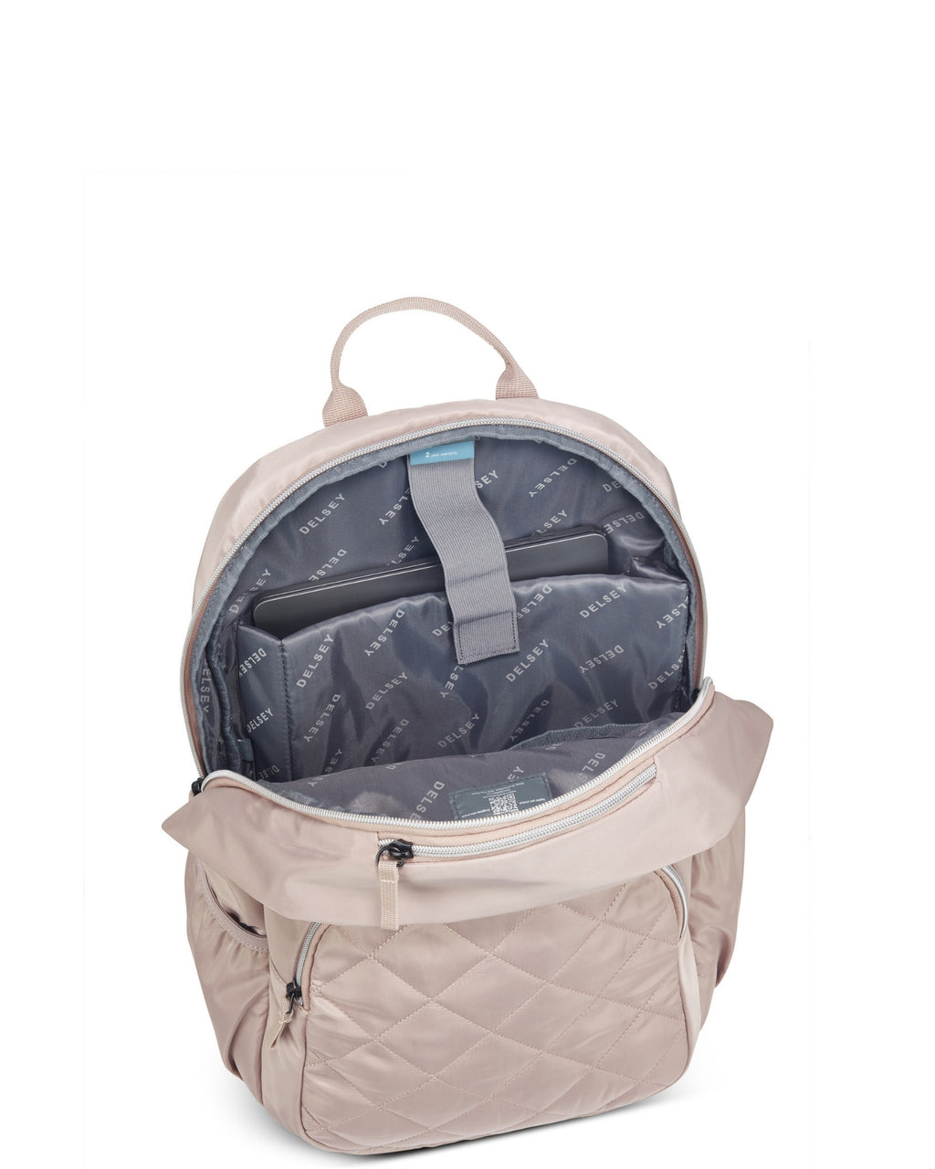 Delsey Karen 15.6" Laptop Backpack - Beige-7