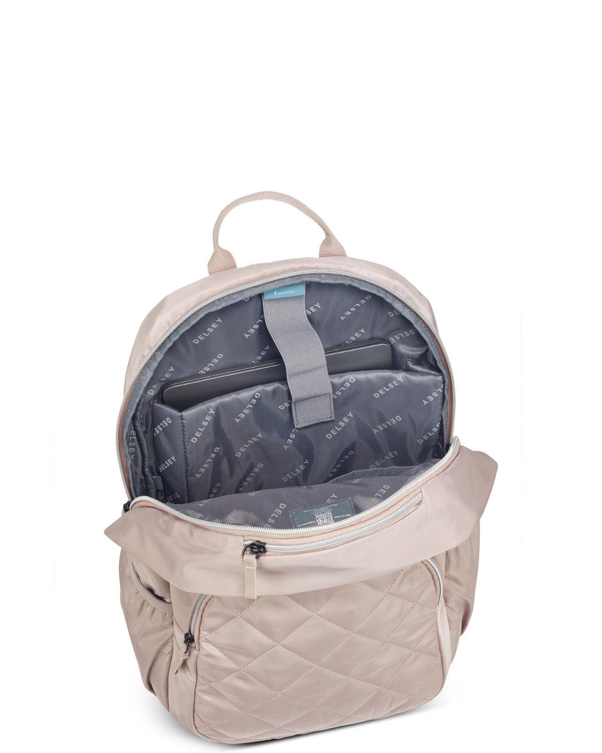 Delsey Karen 15.6" Laptop Backpack - Beige-7