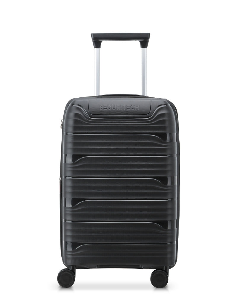 Delsey Paris Securitech Dune Hardside Carry-On Suitcase - 55cm - Black-5