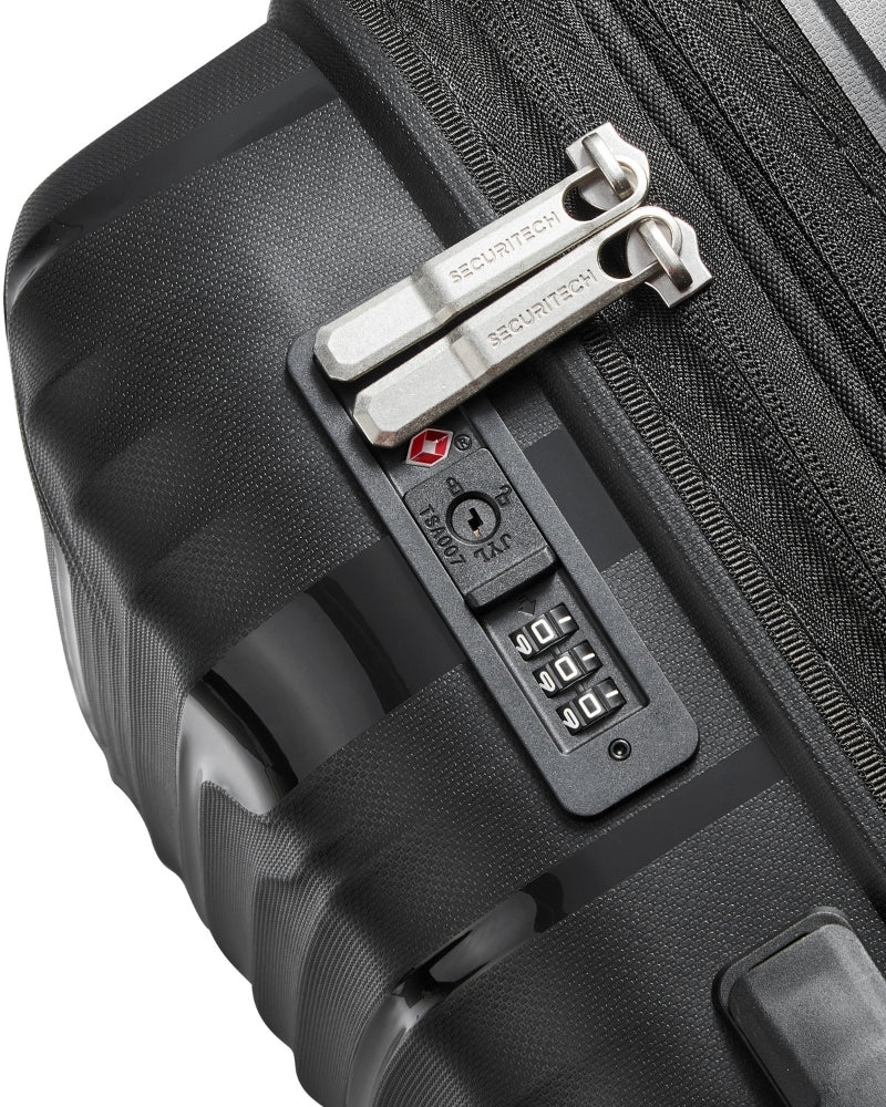 Delsey Paris Securitech Dune Hardside Carry-On Suitcase - 55cm - Black-7