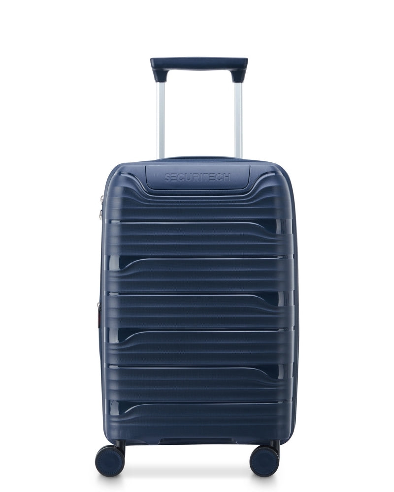 Delsey Paris Securitech Dune Hardside Carry-On Suitcase - 55cm - Blue-5