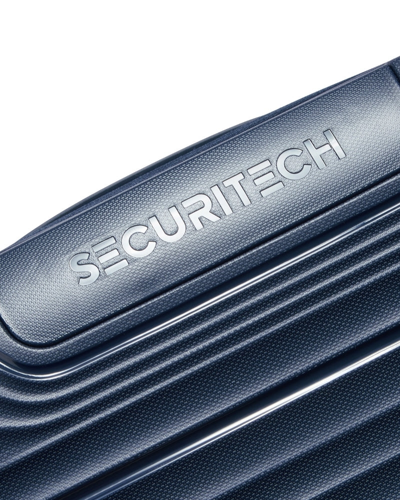 Delsey Paris Securitech Dune Hardside Carry-On Suitcase - 55cm - Blue-8