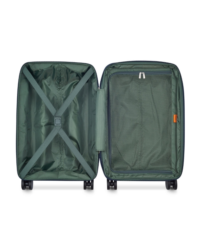 Delsey Paris Securitech Dune Hardside Carry-On Suitcase - 55cm - Blue-3