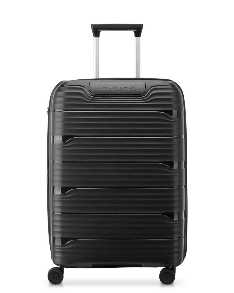 Delsey Paris Securitech Dune Hardside Medium Suitcase - 66cm - Black