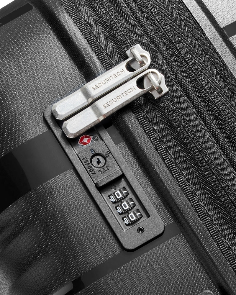 Delsey Paris Securitech Dune Hardside Medium Suitcase - 66cm - Black-7