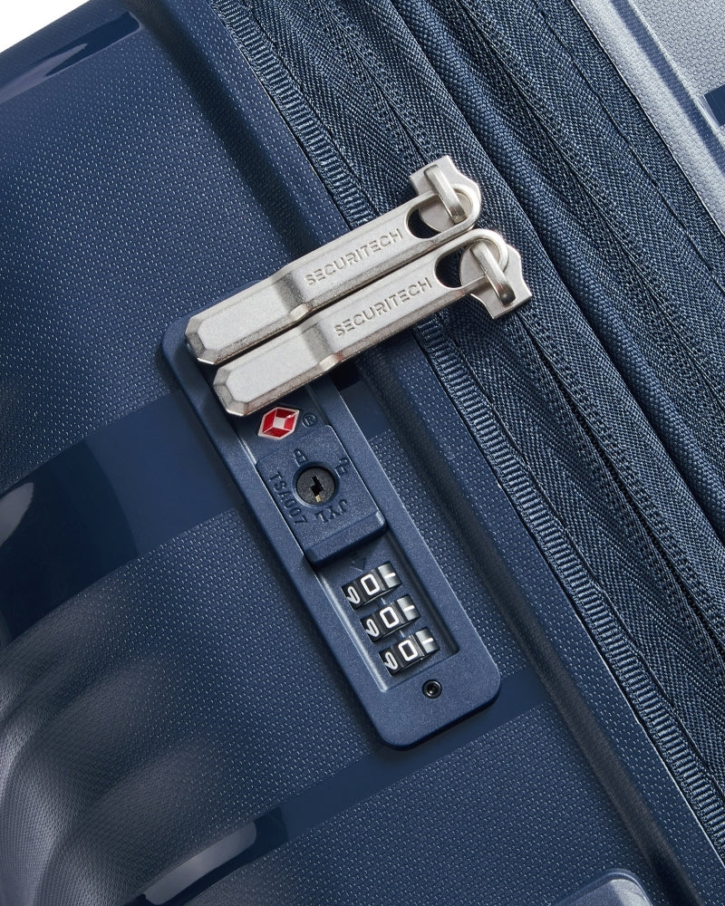 Delsey Paris Securitech Dune Hardside Medium Suitcase - 66cm - Blue-7