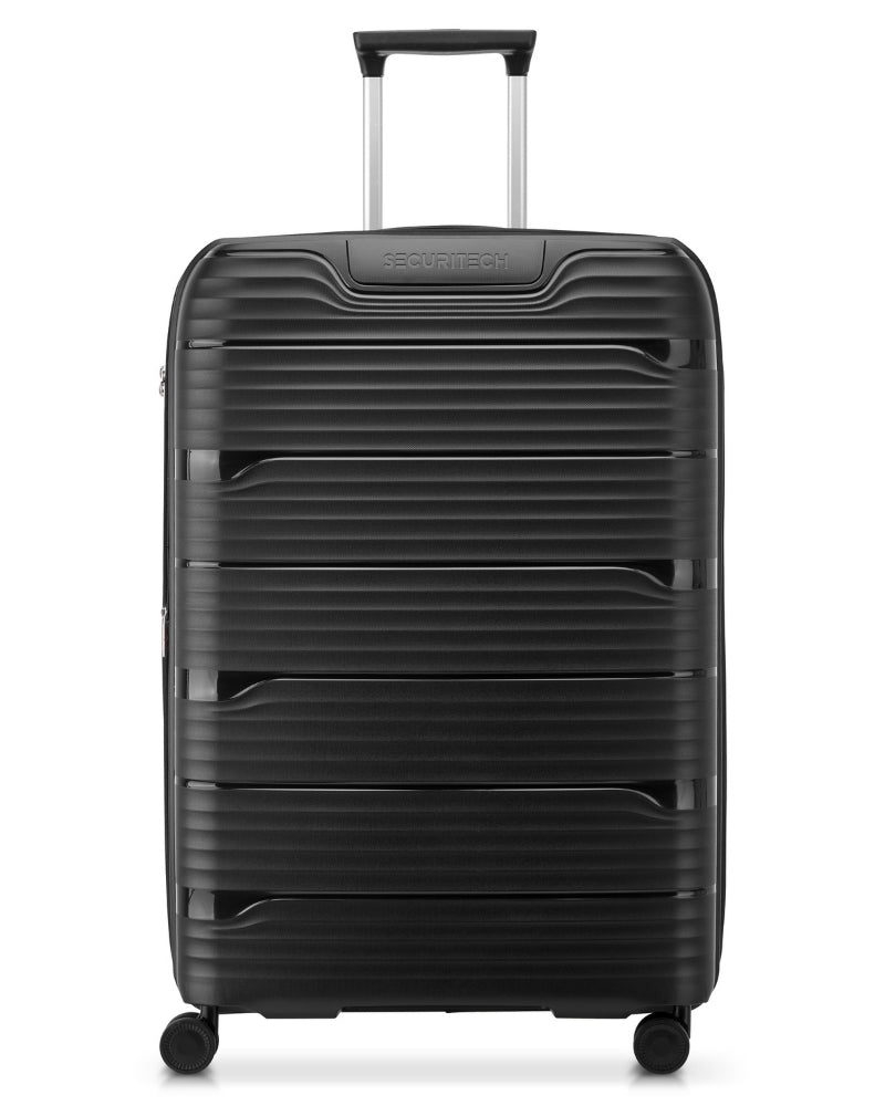 Delsey Paris Securitech Dune Hardside Suitcase Set - 3-Piece - Black
