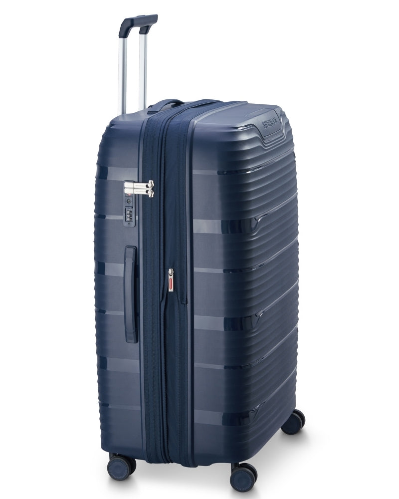 Delsey Paris Securitech Dune Hardside Suitcase Set - 3-Piece - Blue