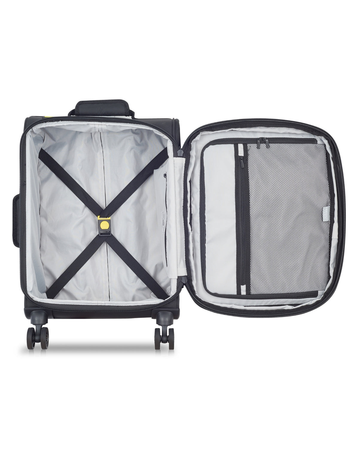 Delsey Paris Maubert 2 Softside Carry-On Spinner Suitcase -55cm-Black-9
