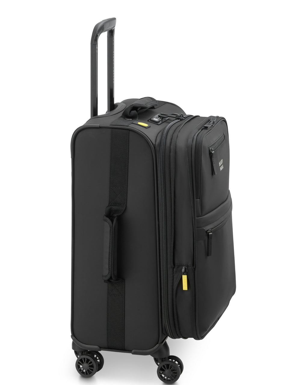 Delsey Paris Maubert 2 Softside Carry-On Spinner Suitcase -55cm-Black-4