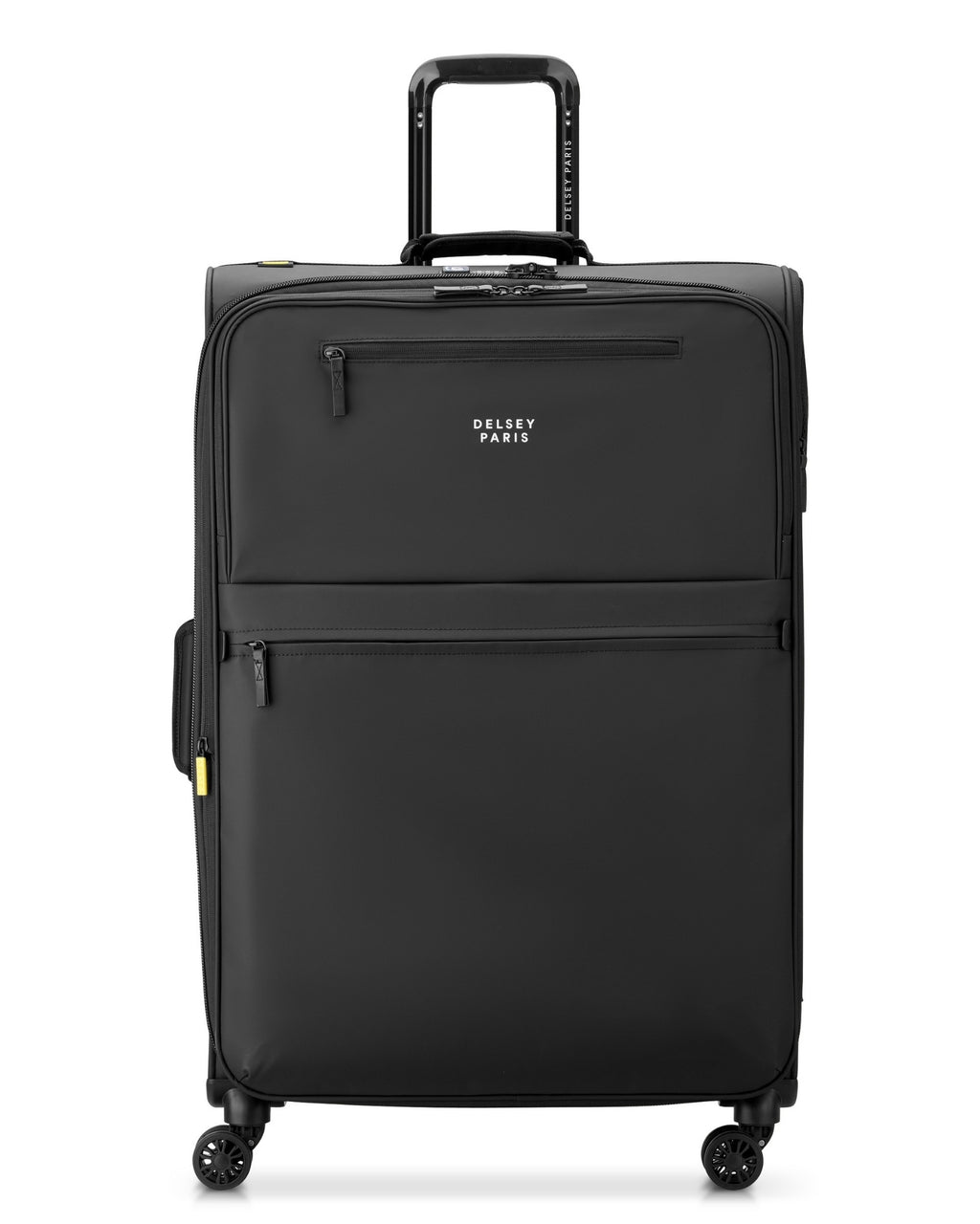 Delsey Paris Maubert 2 Softside Large Spinner Suitcase -79cm-Black-2
